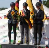 Bronze beim Bundesnachwuchschampionat im Pony-Zweispännter für Annabel Kriete